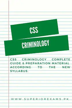 css Criminology